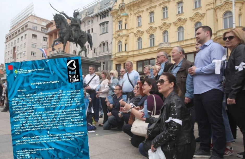 Dani bijele trake na Trgu bana Jelačića 31. svibnja