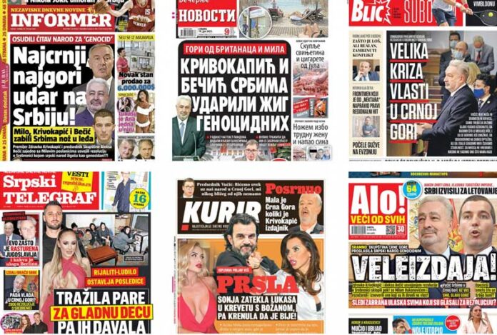 Vučićevo i Vulinovo pomračenje uma nakon crnogorske rezolucije o genocidu u Srebrenici