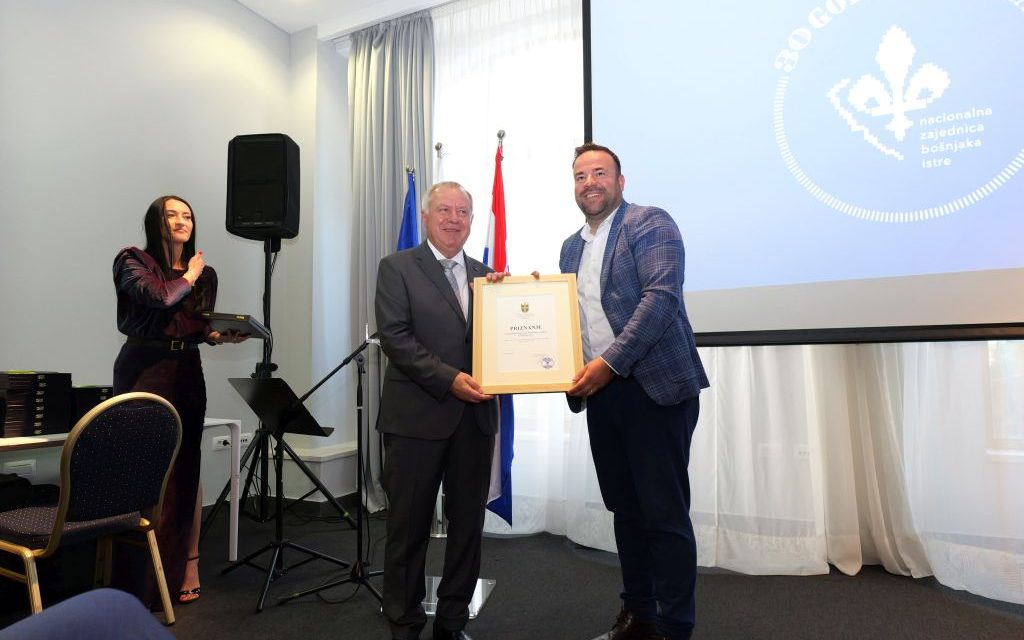 Senad Pršić: Tri decenije rada Bošnjaka utkane su u identitet Istre