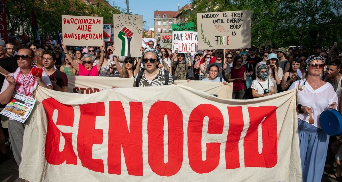 Zagrepčani marširali za Palestinu