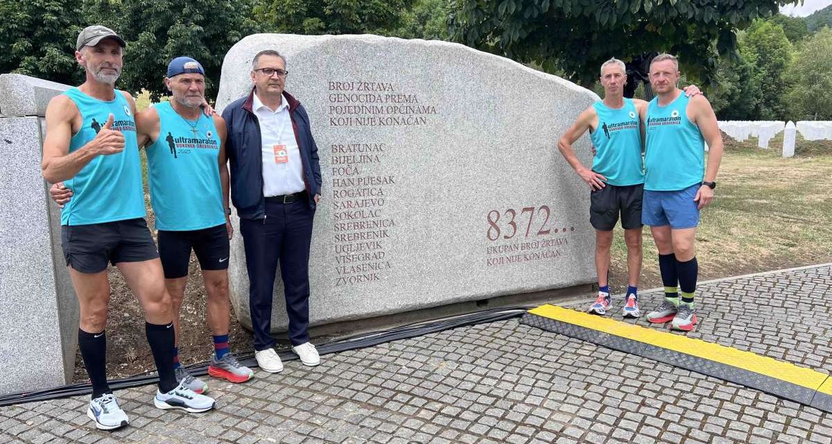 Ovo su ultramaratonci koji su trčali od Ovčare do Potočara: Zagrljaj majke Srebrenice je neopisiv