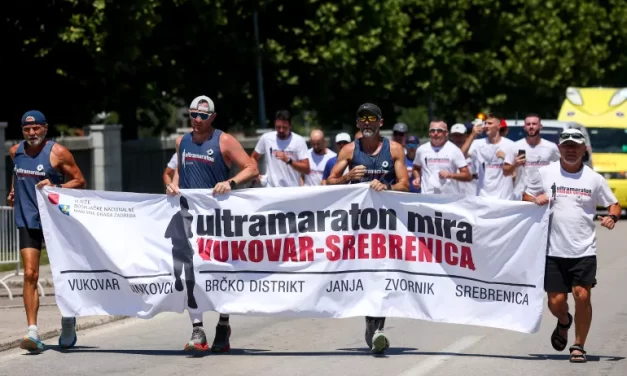 Ultramaraton mira Vukovar – Srebrenica: Trka sjećanja, nade i čovječnosti