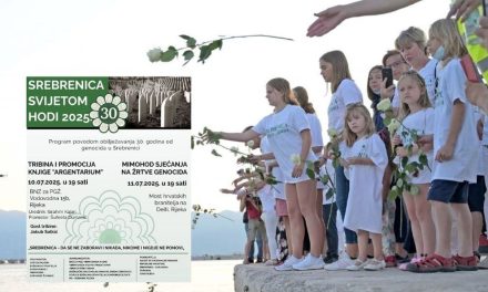 Mimohod „Srebrenica svijetom hodi“ u Rijeci 11. jula