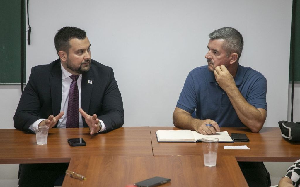 Sastanak Armina Hodžića i novoizabranog predsjednika sisačkog BNZ-a