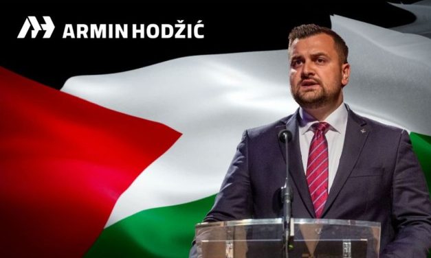 Armin Hodžić: Danas sam rekao da ZA Palestinu, ZA ljudskost, ZA pravdu