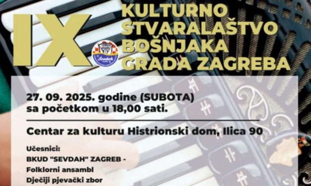 Pjesma, nošnje i sajam knjige: “Sevdah” otvara vrata bošnjačke kulture