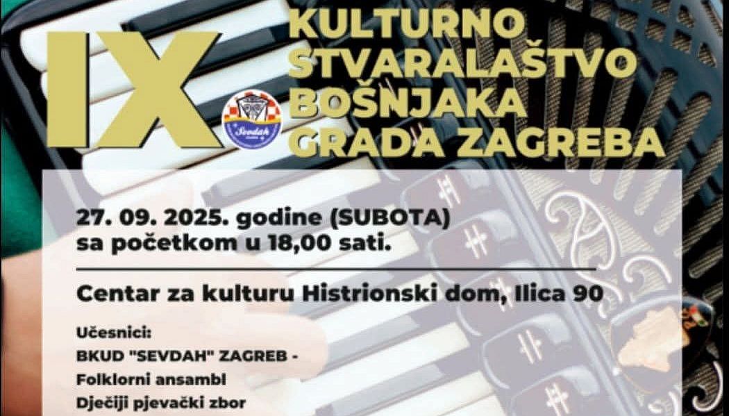 Pjesma, nošnje i sajam knjige: “Sevdah” otvara vrata bošnjačke kulture