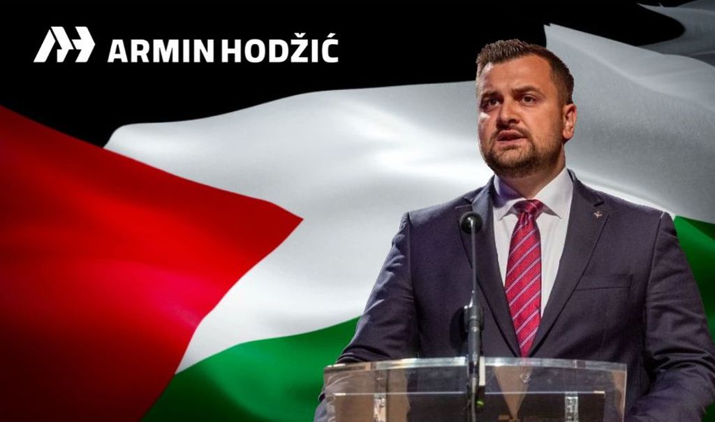 Armin Hodžić: Danas sam rekao da ZA Palestinu, ZA ljudskost, ZA pravdu