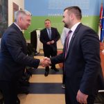Sastanak saborskog zastupnika Armina Hodžića i istarskog župana Borisa Miletića