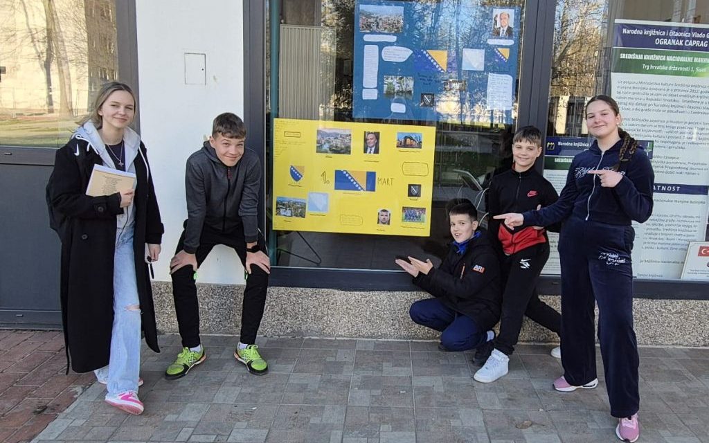 1. mart u Sisku: Naši najmlađi uče o Bosni i Hercegovini