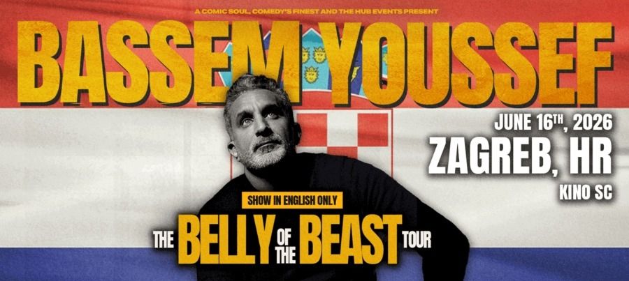 Svjetski poznati satiričar Bassem Youssef gostuje u Zagrebu