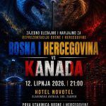 U Zagrebu pripremljeno zajedničko praćenje utakmice Bosna i Hercegovina - Kanada