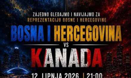U Zagrebu pripremljeno zajedničko praćenje utakmice Bosna i Hercegovina – Kanada