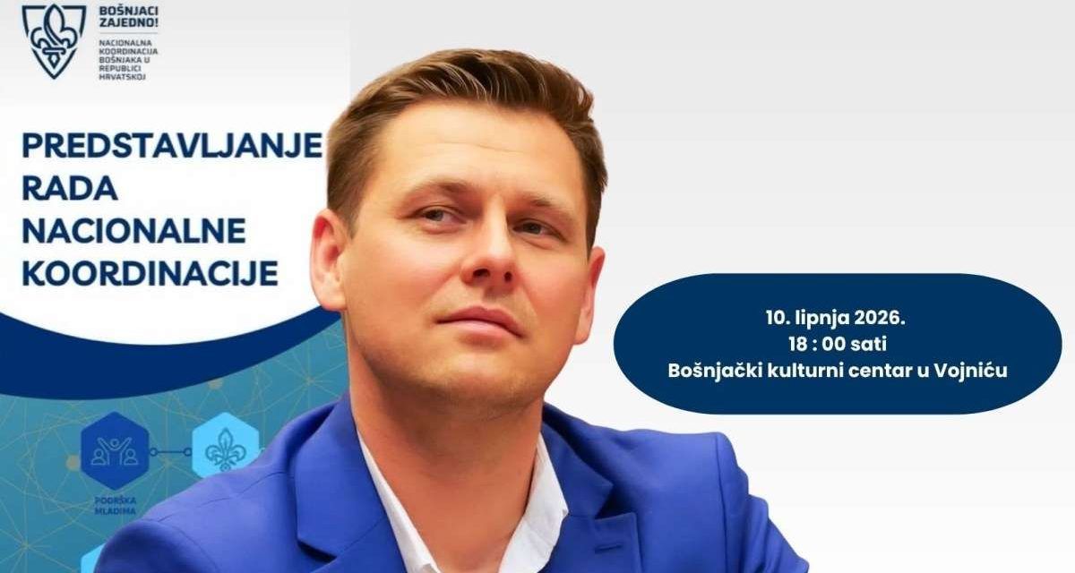 Danas skup u Vojniću: Bermin Meškić u terenskoj kampanji Koordinacije