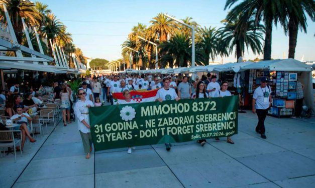 U Splitu održan Mimohod 8372: Pred sjenama žrtava riječi su male