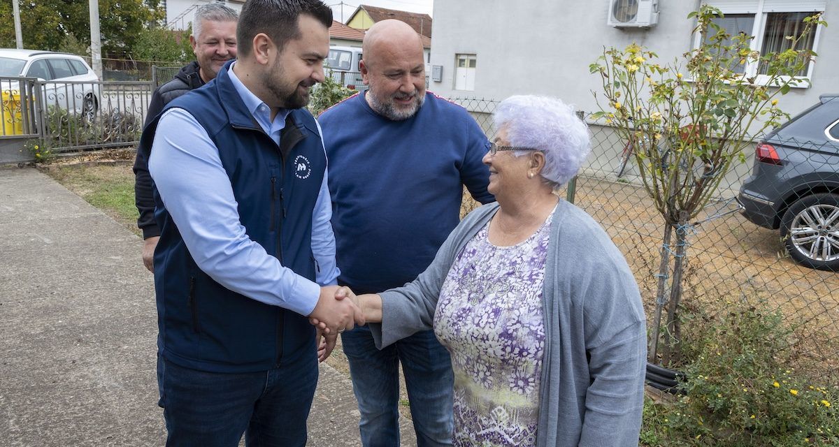 Armin Hodžić u višednevnom obilasku Bošnjaka u Gunji i Drenovcima